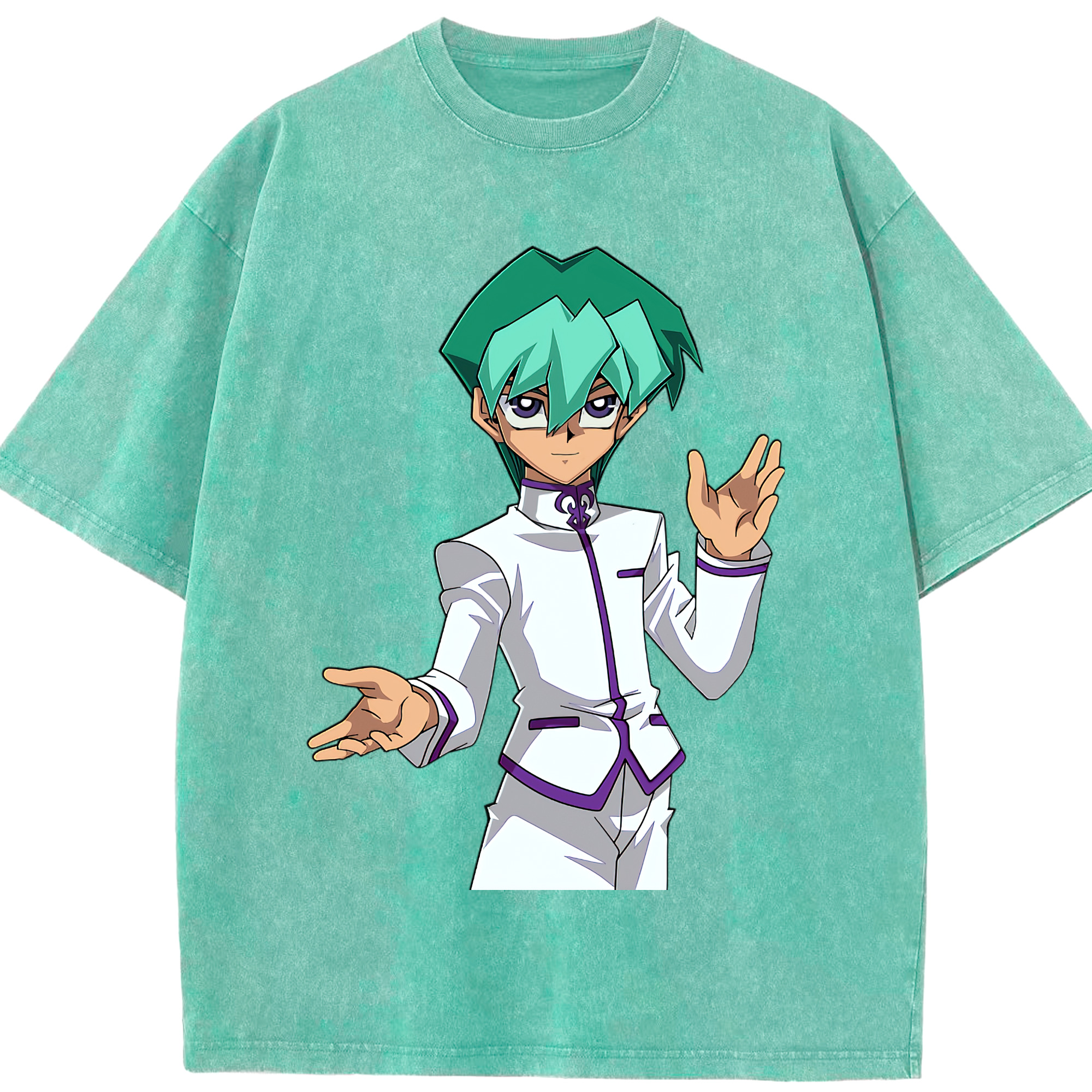 （画像用） 遊☆戯☆王 Yu-Gi-Oh! 綿100% ヴィンテージ風 半袖Tシャツ（フロントプリント）